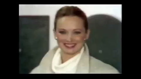 Este Lauder commercial with Karen Graham 1980