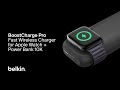 Портативний зарядний пристрій Belkin Power Bank 10000mAh 20W Apple Watch Black