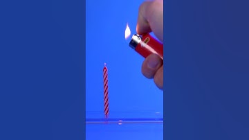 3d printed candle vs real candle