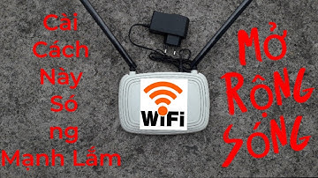 100% mạnh sóng,Cách cài đặt cục wifi đơn giản, cấu hình cho tp link 841#wifi