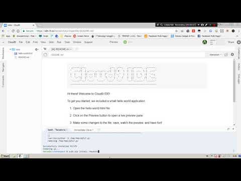 Cara install BotKick di C9.IO