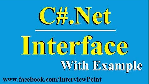 Interface in C# | Use of Interface in C#.Net | D.K. Gautam