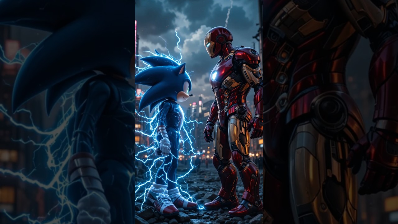 Sonic x Iron Man ⚡ 