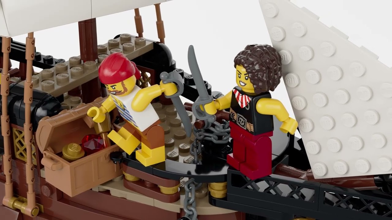 LEGO Creator 31387 Iconic Pirate Ship - YouTube