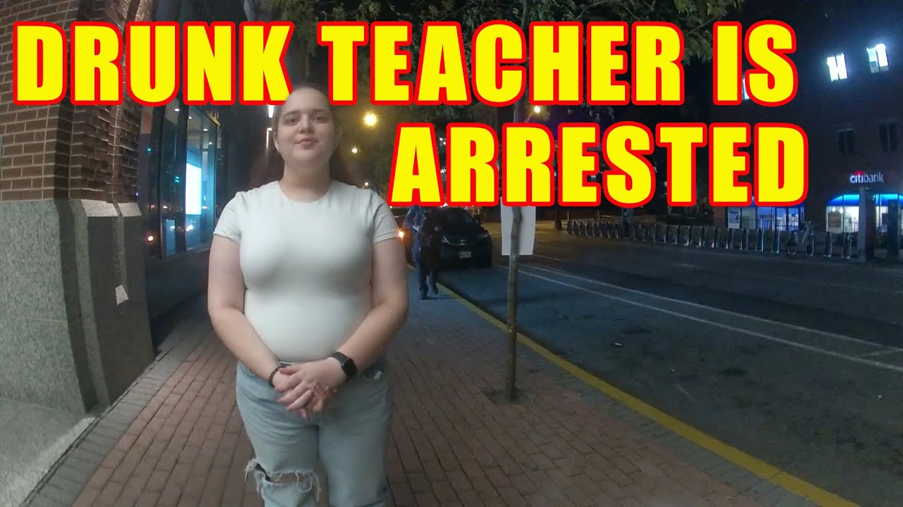 Bodycam DUI Arrest - 24-Year-Old Teacher is Arrest for DUI