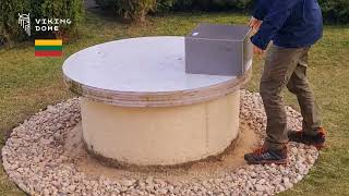 How to make a well cover: DIY Decorative Dome with RGB Lighting