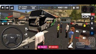 IDBS BUS LINTAS SUMATERA | Palembang To Bengkulu | Mobil Bus Oleng | Telolet Basuri | Bus Simulator screenshot 5