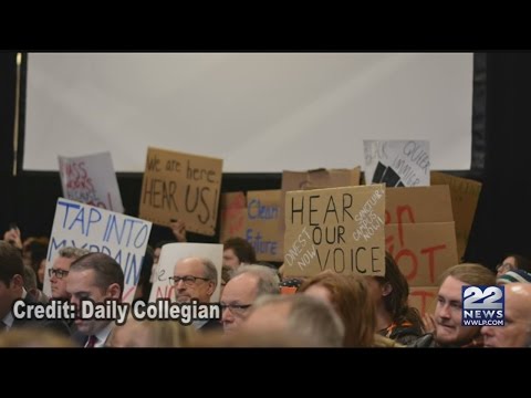UMass students protest