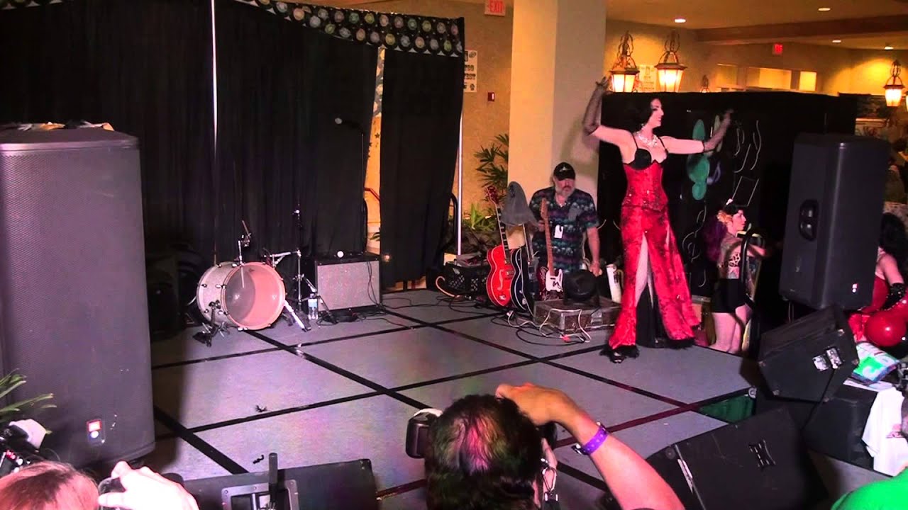 Burlesque Show Pt. 1 at 18th Annual South Florida Tattoo Expo