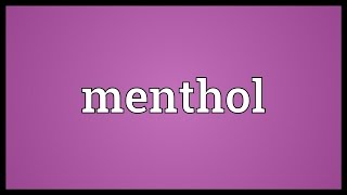 Download Lagu Menthol Meaning MP3