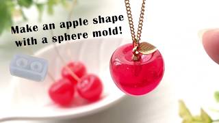 Make An Apple Shape With A Sphere Mold - Padico