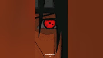 itachi dangerous look Sharingan eye🥶🤯🤯#youtubeshorts #animeedit #itachiuchiha #capcut3dedit #capcut