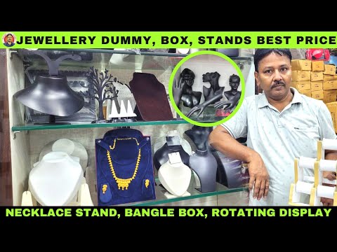 Jewellery Dummy Box, Stand, Display Wholesale Store in Kolkata | Rotating Display, Bangles
