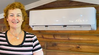 Why My Log Cabin Has A Ductless Mini Split Air Conditioner