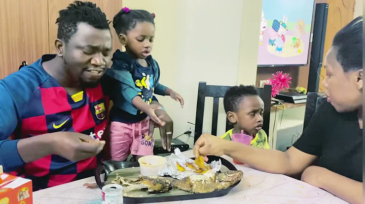 ASMR TILAPIA FISH WITH FUFU AND PEPPER SOUP SPEED EATING CHALLENGE | AFRICAN FOOD MUKBANG,NO TALKING