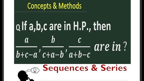 If a,b,c are in H P , then 