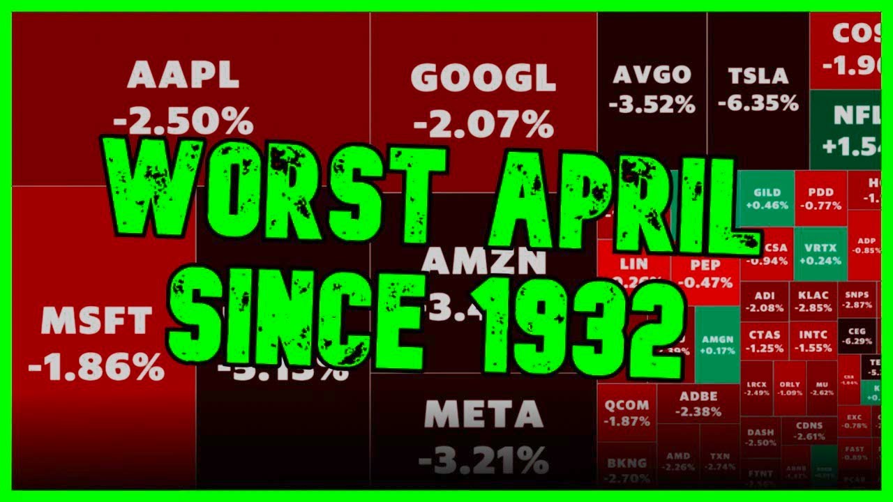 STOCK MARKET HAS WORST APRIL SINCE GREAT DEPRESSION | The Kyle Kulinski Show