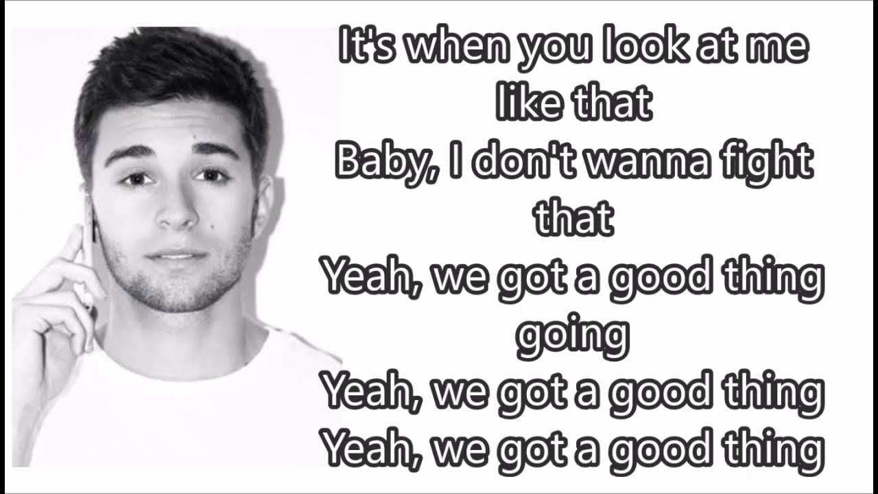 GOOD THING JAKE MILLER(LYRICS VIDEO) YouTube