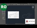 AutoCAD - 2D Tutorial pentru începători - Exercițiu 6
