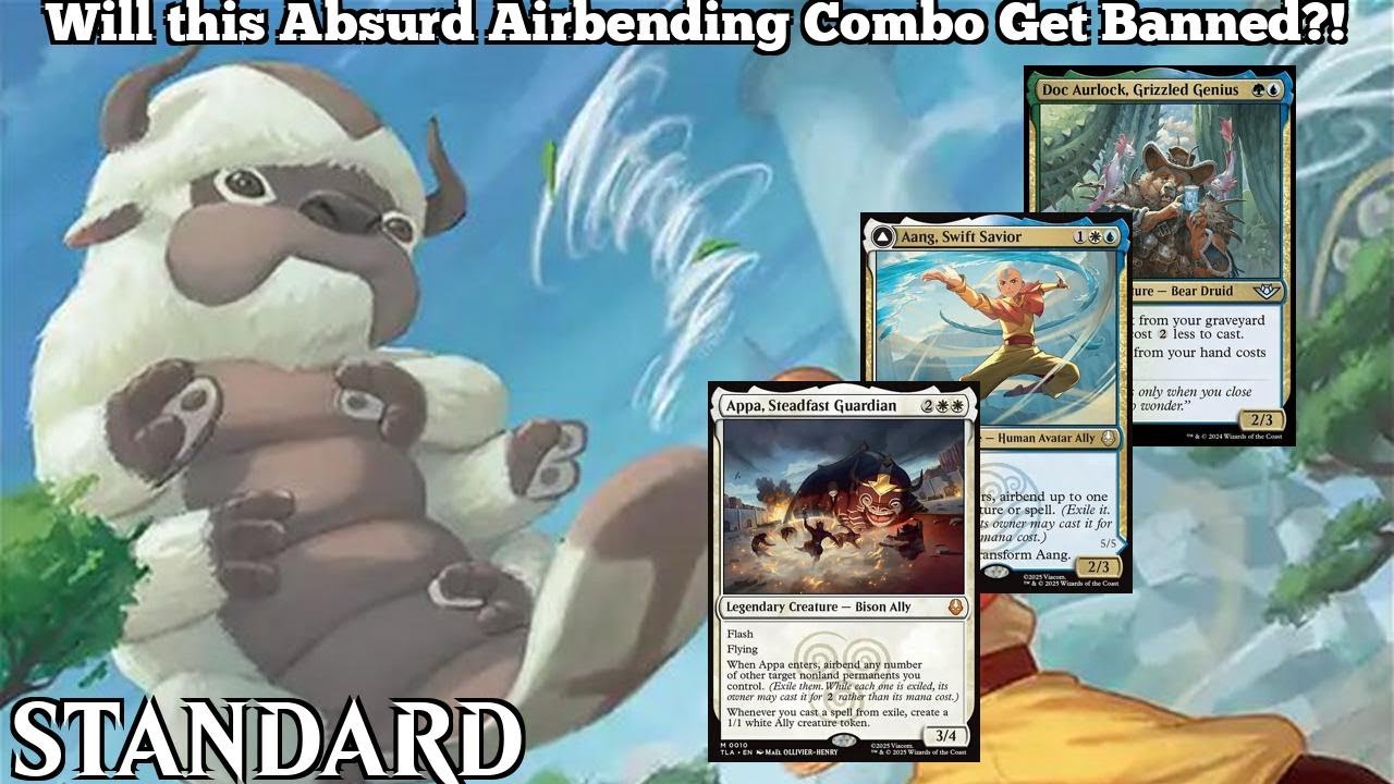 Will this Absurd Airbending Combo Get Banned?! | Bant Bearbending | Standard Bo3 | MTG Arena