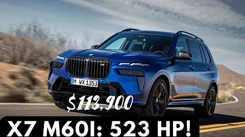 2026 BMW X7 M60i: Power & Luxury Unleashed!