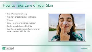 SCI Education Series: Skin Management