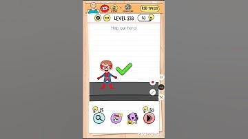 Brain Test Level 233 Walkthrough