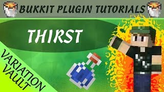 Thirst | Make players drink! | Minecraft Bukkit Plugin