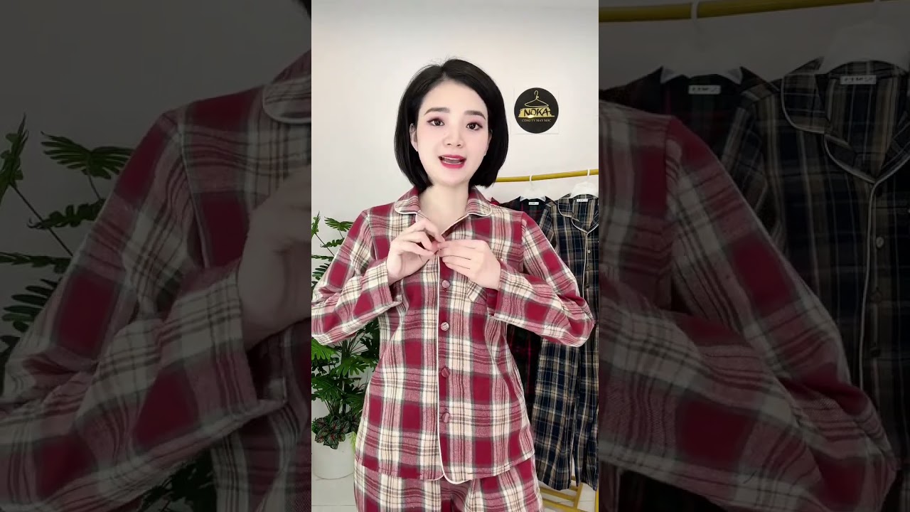 B736 Pijama Lụa Thô –Áo Cúc Thật – 210k – Freeship 2 Bộ ☎ 0868662126 