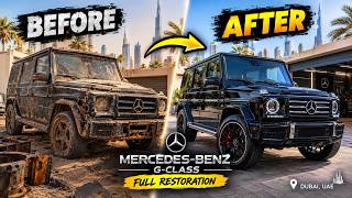 I Found a Rusty Mercedes G-Class in Dubai… Then I Restored It to Perfection G Wagon Resurrection 6 Days To Perfection