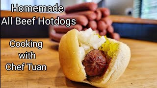 Homemade All Beef Hotdogs | Sausage Making 101 | #hotdogs #sausage screenshot 5