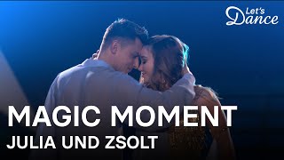 Julia & Zsolt mit dem Magic Moment zu \
