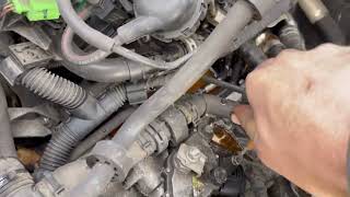 2.0t VW Coolant Leak leaking antifreeze rear outlet housing flange Audi A3 TT Tiguan Golf CC Passat