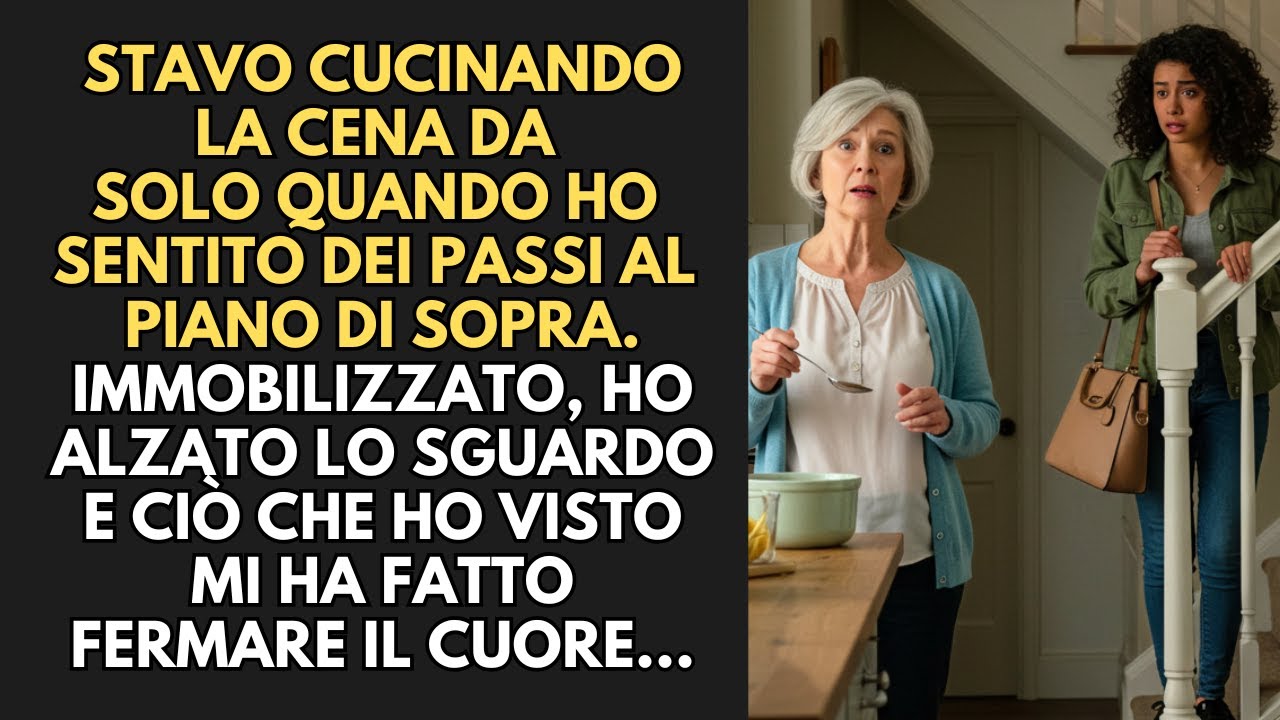 Stavo Cucinando La Cena Da Solo Quando Ho Sentito Dei Passi Al Piano Di Sopra. Immobilizzato, Ho...