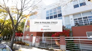 2944 N Paulina Street | Chicago, IL