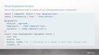 Limiting local storage Items in an Angular GitHub Search App