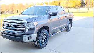 Trying to Fit 275/70R18 Tires on a Toyota Tundra and Prepping for Our First Snowstorm of the Season!