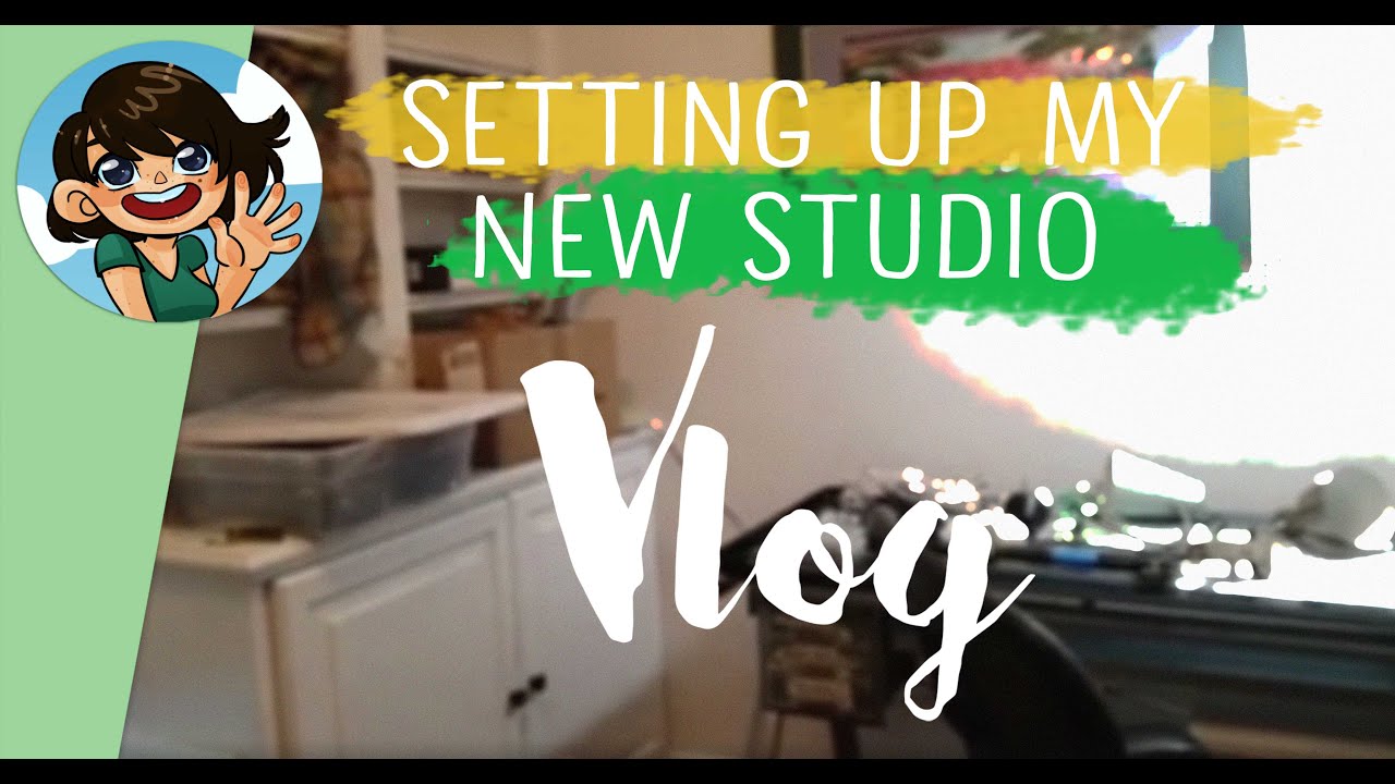 🎨Setting Up My New Art Studio🎨 - YouTube