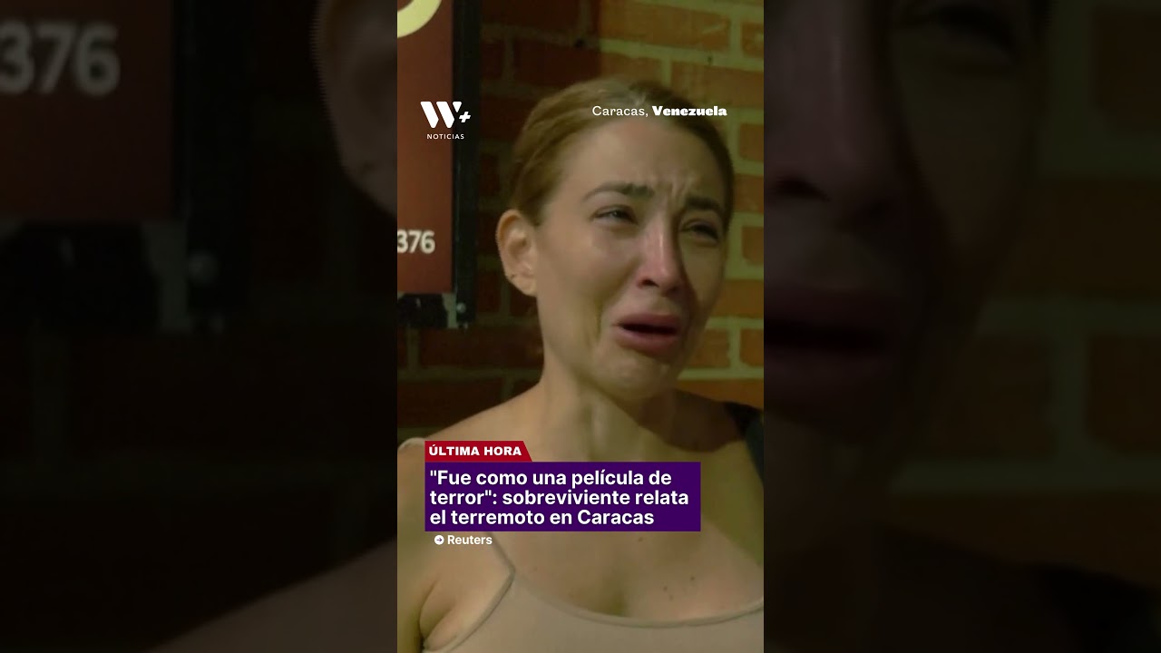 Terremoto en Venezuela: “fue como una película de terror
