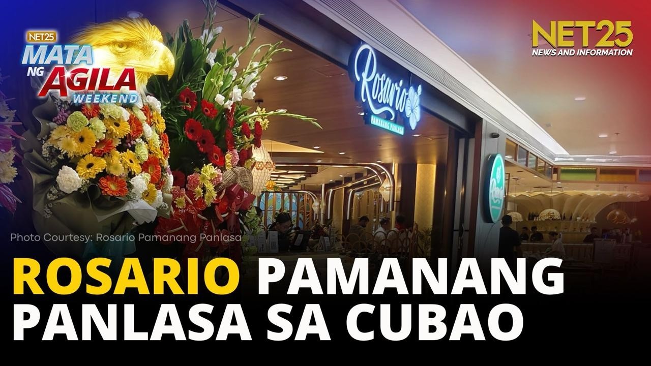 Rosario Pamanang Panlasa, nagbukas sa Gateway Mall 2 sa Cubao