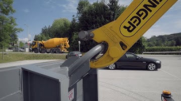 PALFINGER Service - T500 Hooklift Telescopic - Container loading (EN)