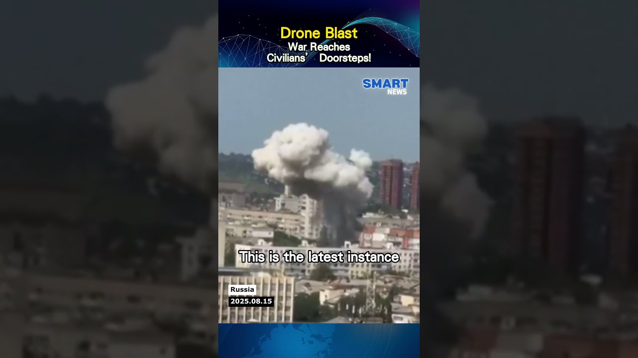 Ukrainian Drone Strikes Russian Apartment 13 Injured