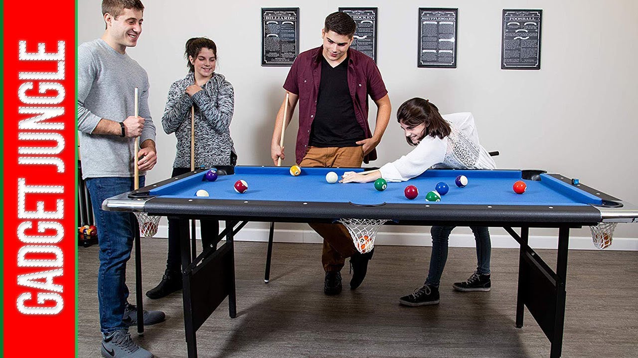 Hathaway Fairmont Portable 6Ft Best Pool Tables Review YouTube