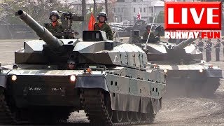 [LIVE] 無限軌道始動！駒門駐屯地創立59周年記念行事
