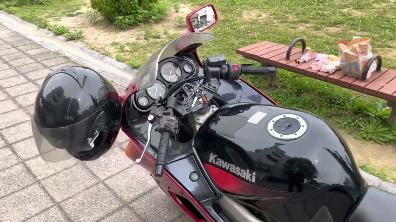 zzr400のオイル交換に行ったら問題が発生した…😱🗯【非常事態❓】