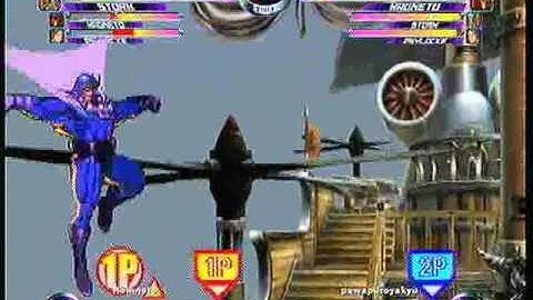 MvC2 Online (360): Brett (MSP) vs pawapuroyakyu (MSP) 1 .:1.21.10:.