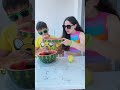OMG!!!Watermelon with a surprise!😜🍉 #shorts By #gukafamilyshow #viral