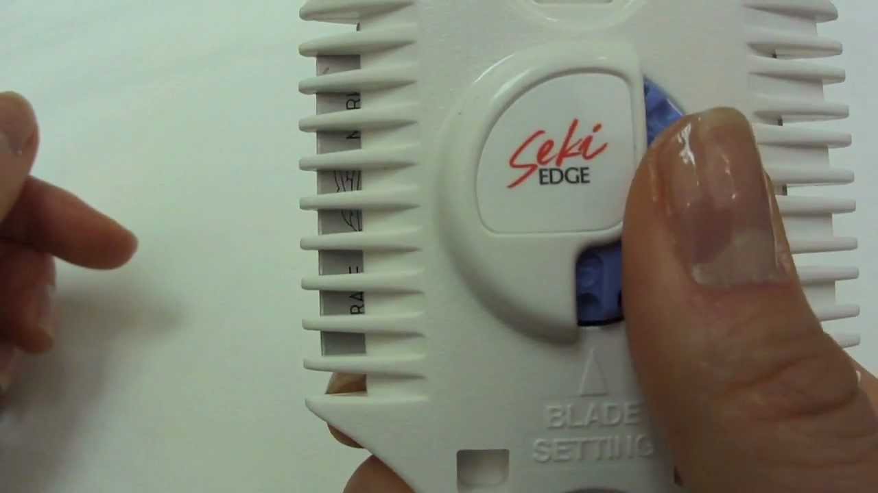 seki edge haircutting styling razor