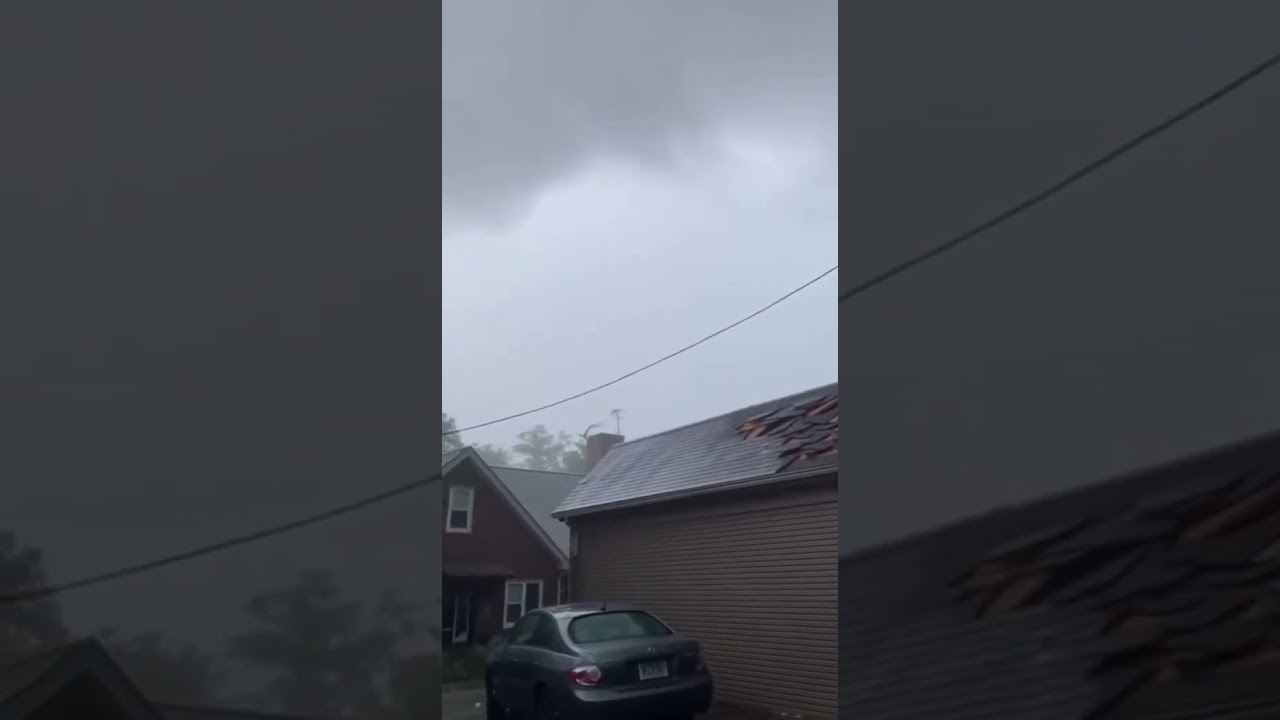 Nature gone wild! Never seen hail this big before — streets are chaos 😱💥 