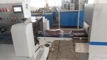 JL-B600 Automatic Pillow Type Packing & Shrink Film Wrapping Machine